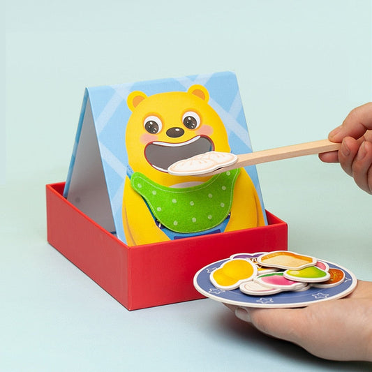 Montessori Hungry Bear Educational Kids Game