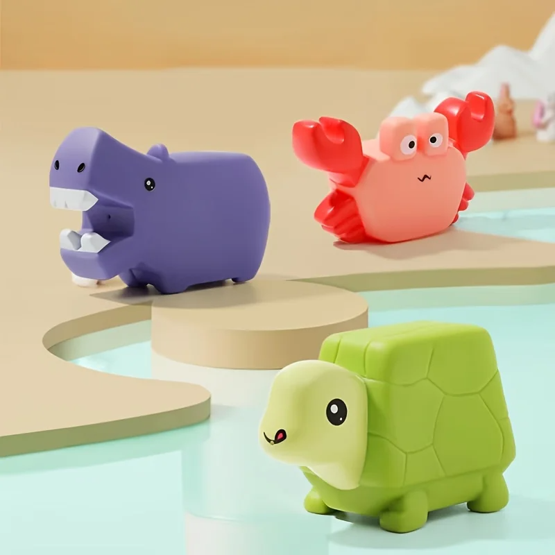 Bath Buddies™ – Shower with Crazy Animals – Bath Toys Water Gun