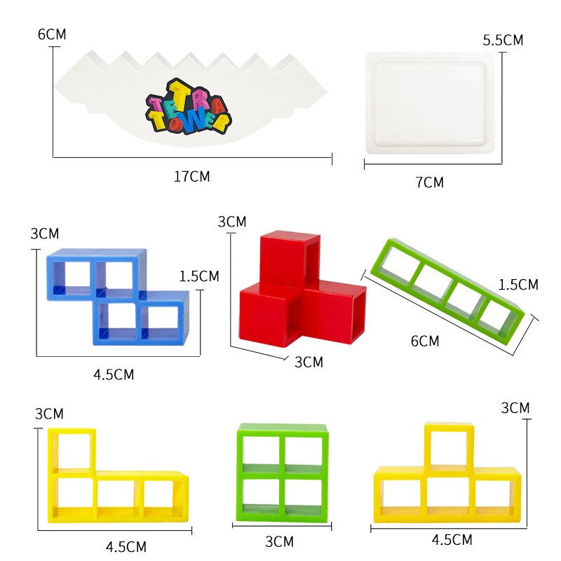 Balance Puzzle Tower™ - Build and balance! - Tetris tower