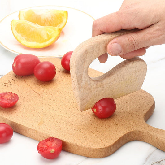 Safe Montessori Wooden Knife for Kids