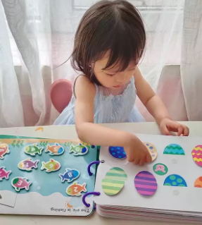 Quiet Book™ | Develop your child's cognitive abilities with this sticker book