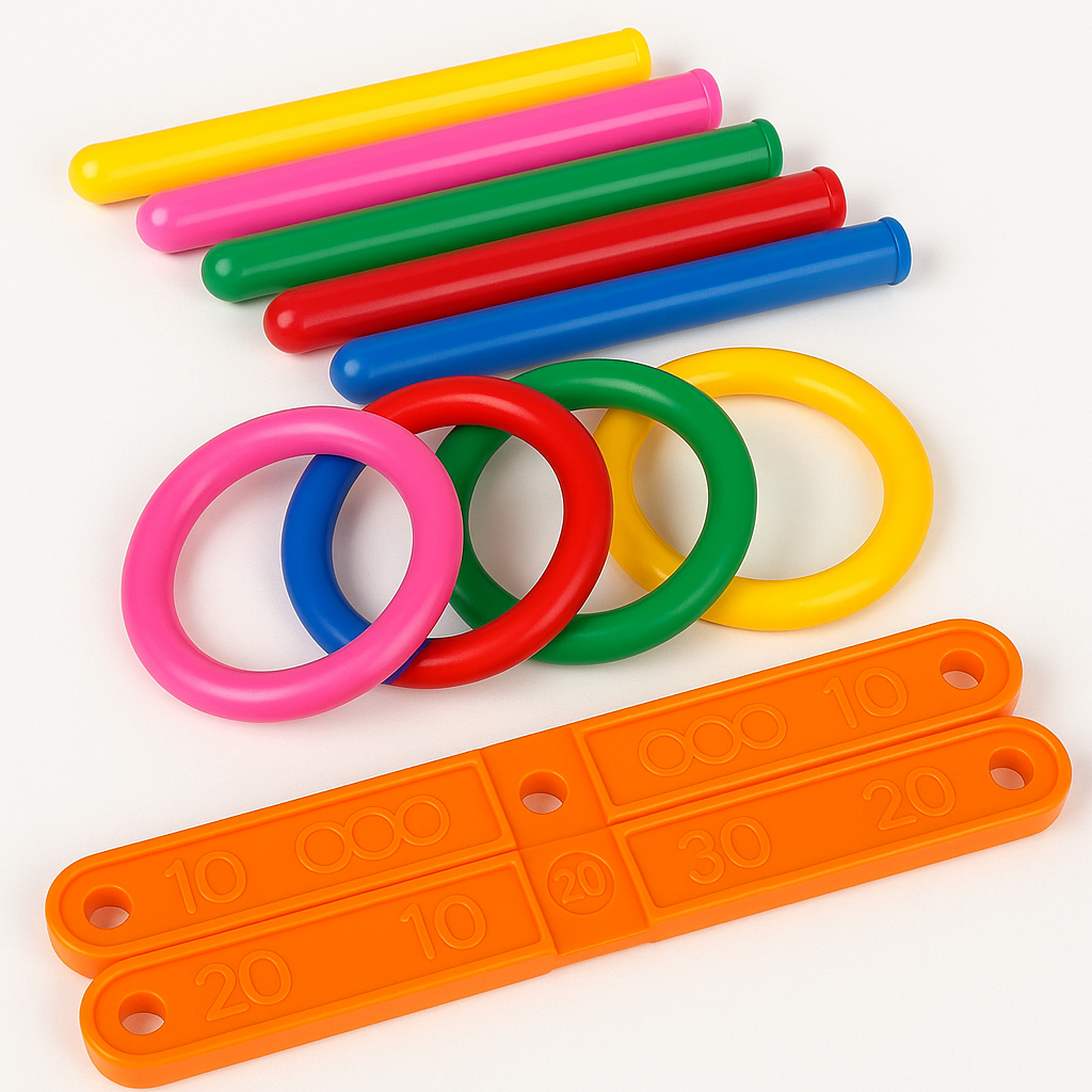 Hoop Ring Toss™ – Throw and Score – Ring Toss Outdoor Play Equipment