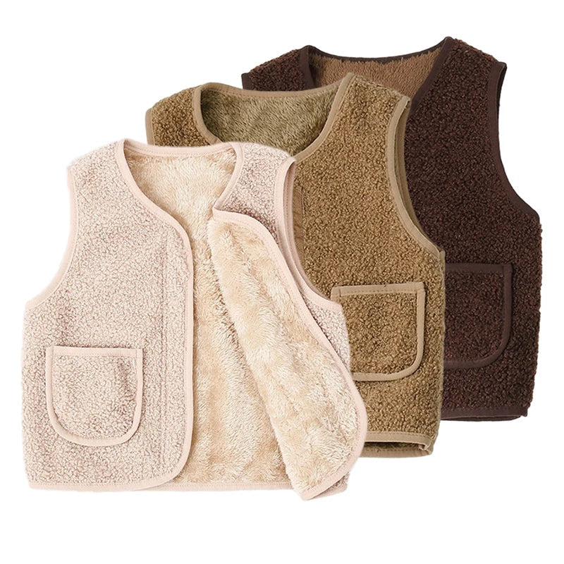 Mini Fashion™ - Jacket with lambswool look
