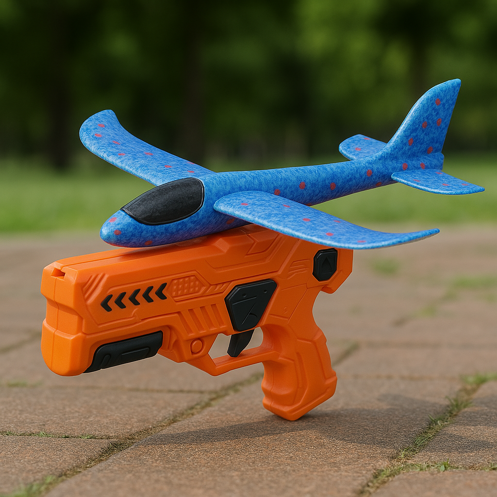 Foam Plane Launcher™ – Fly Away – Airplane Launcher