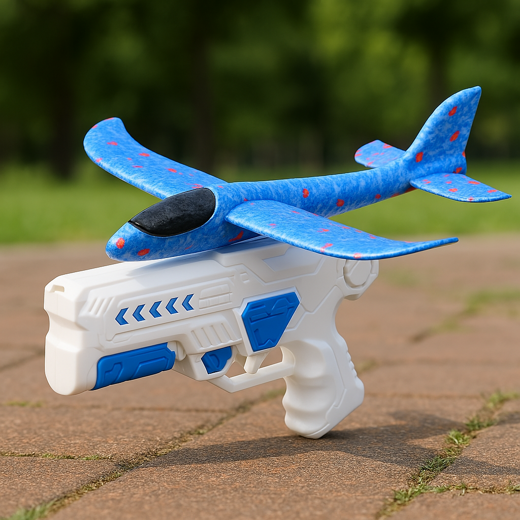 Foam Plane Launcher™ – Fly Away – Airplane Launcher
