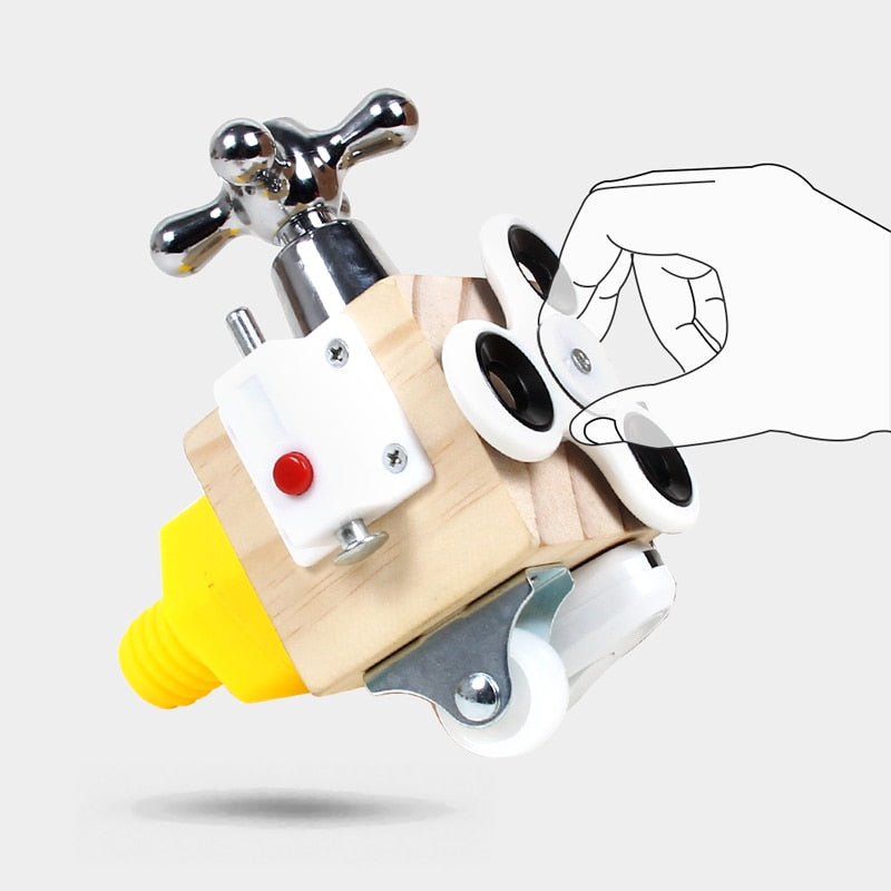 Woods™ - Activity Cube | Develop Your Dexterity