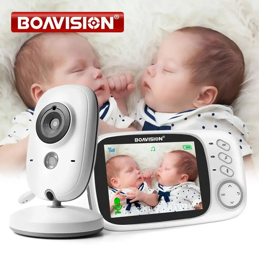 Wireless Baby Monitor with 3.2" LCD Screen