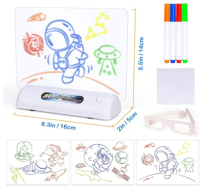 Magic Drawing Board™ - Shining Art - Self-Luminous 3D Drawing Tablet