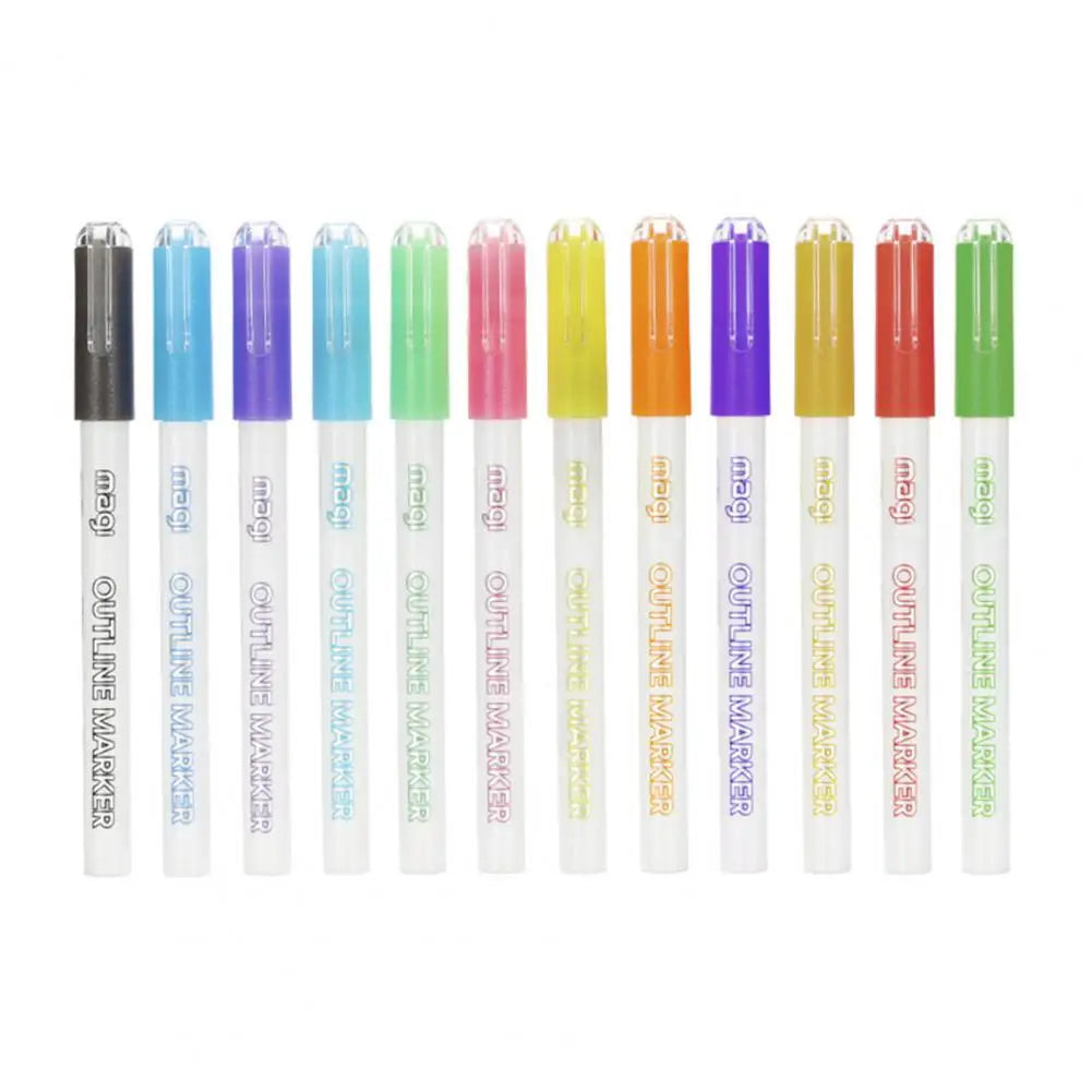 FluoroSketch Markers™ - Glowing Creativity - Colorful Markers