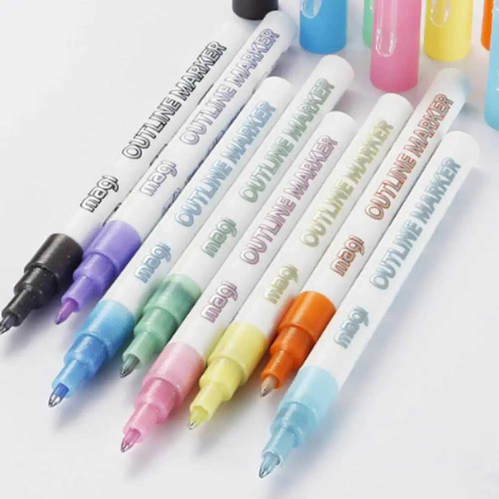 FluoroSketch Markers™ - Glowing Creativity - Colorful Markers