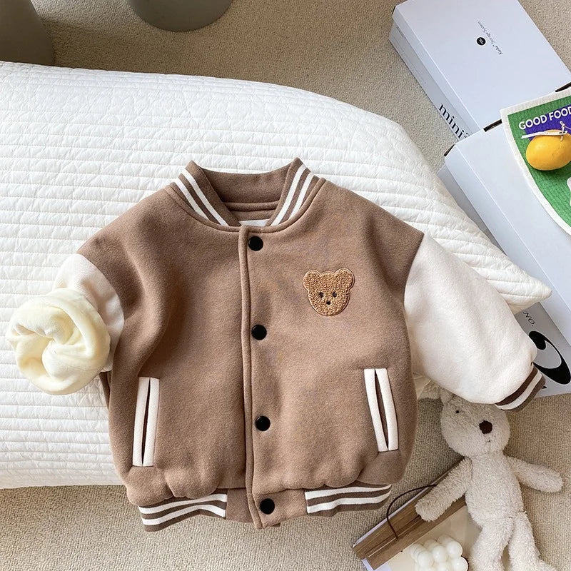 Mini Fashion™ - Baseball Jacket for Winter