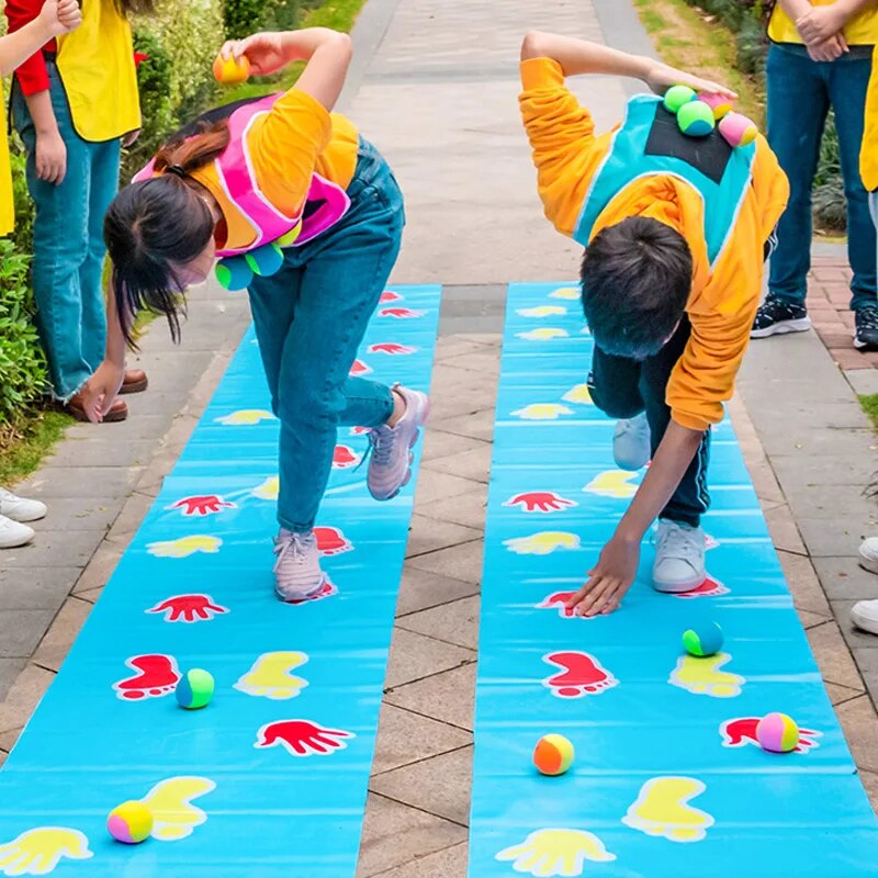 ActionTrack - Floor Game Mat for Kids & Parties