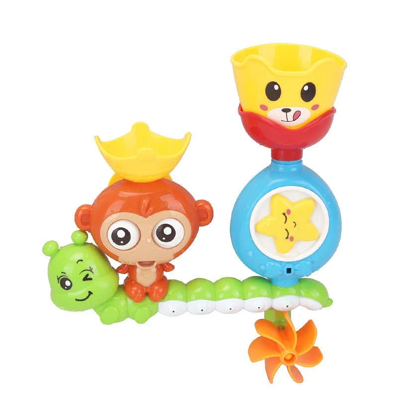 Bath Buddies⢠- Bath toys with friends - Anchors with water wheel