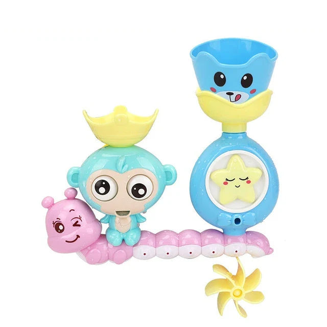 Bath Buddies⢠- Bath toys with friends - Anchors with water wheel