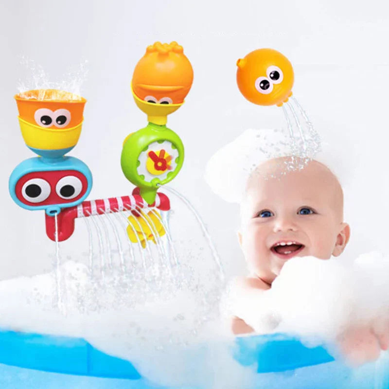 Waterwheel Fun™ – Turn & Splash Water Play – Bath Toys for Kids