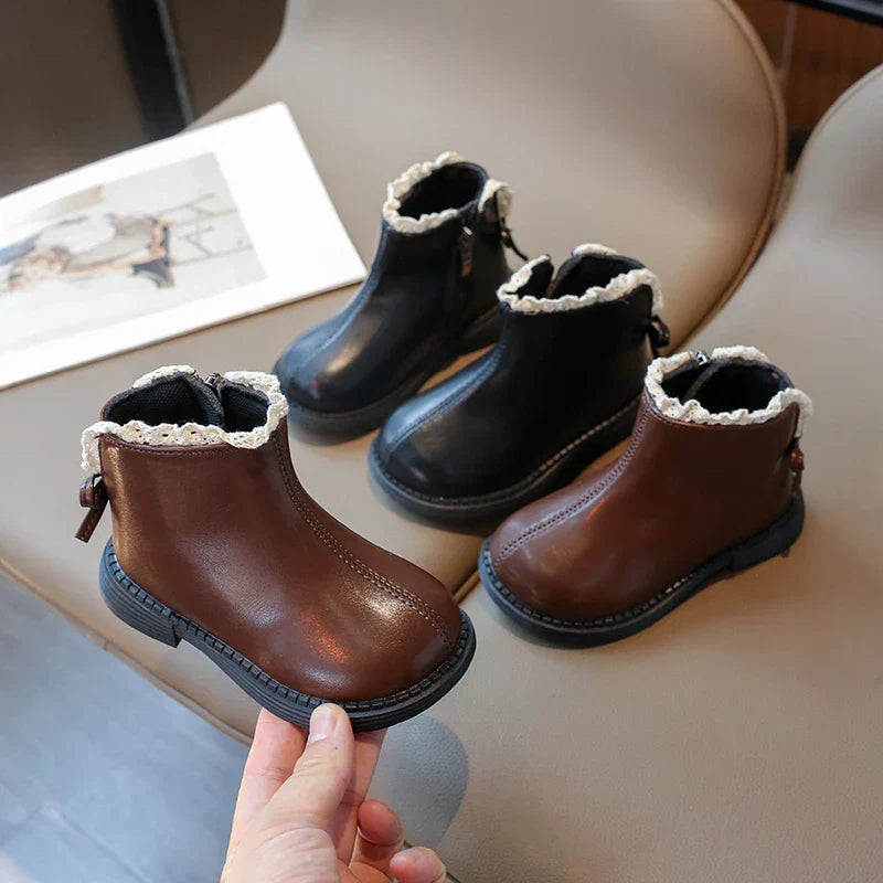 Mini Fashion™ - Warm & Classic - Leather Boots