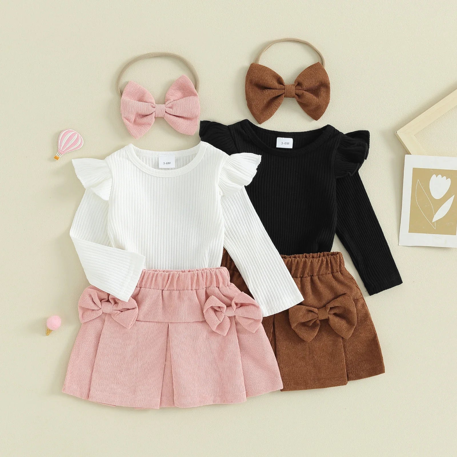 Mini Fashion™ - Top and Skirt with Hairband