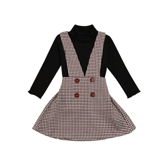 Mini Fashion™ - Sweet and Stylish - Two-Piece Dress Set