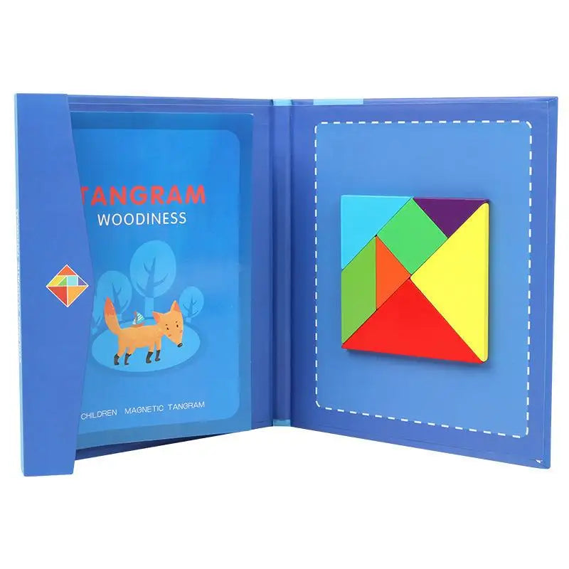 Woods™ - Encourage logical thinking - Wooden tangram puzzle