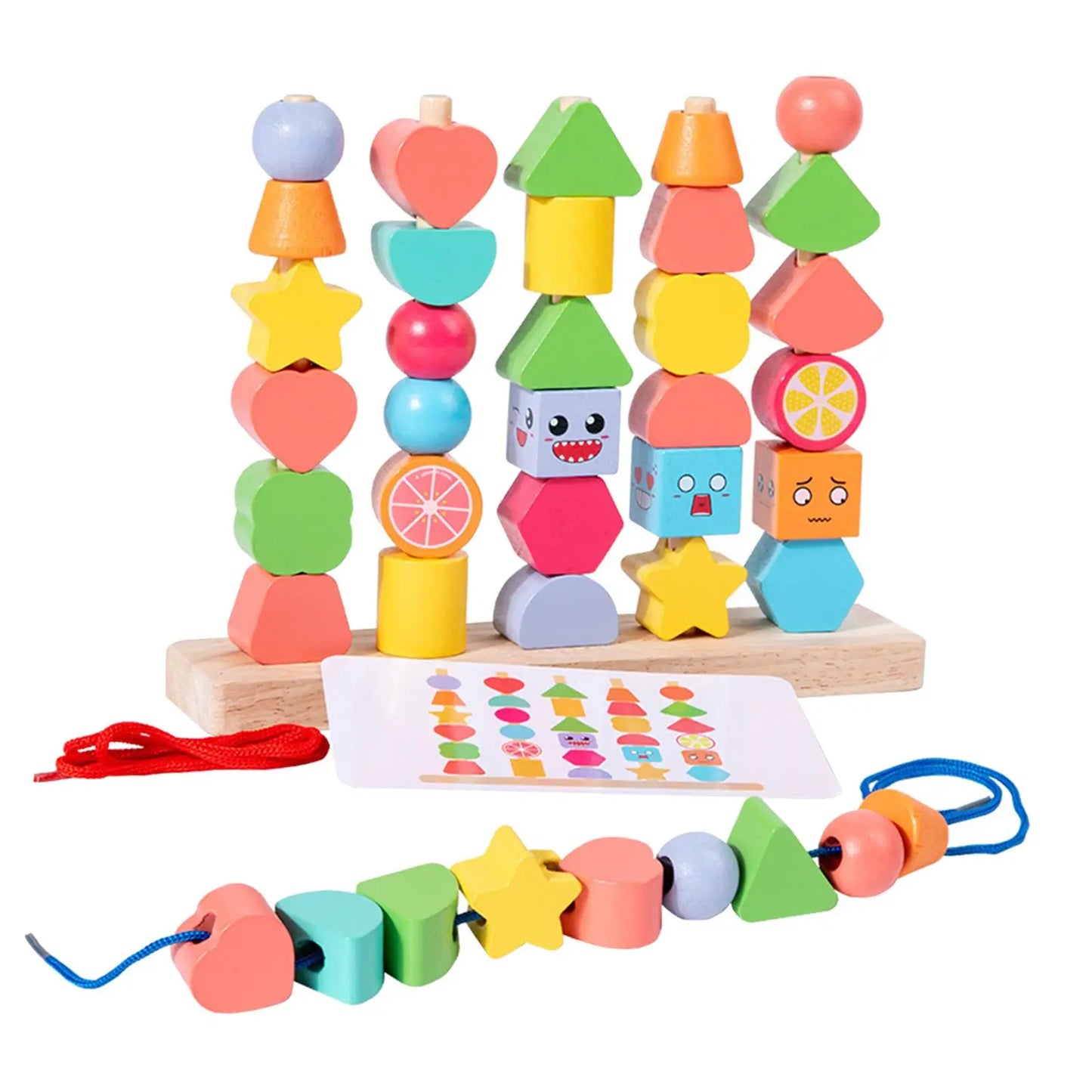 Woods™ - Creating Spatial Understanding - Wooden Blocks for Learning