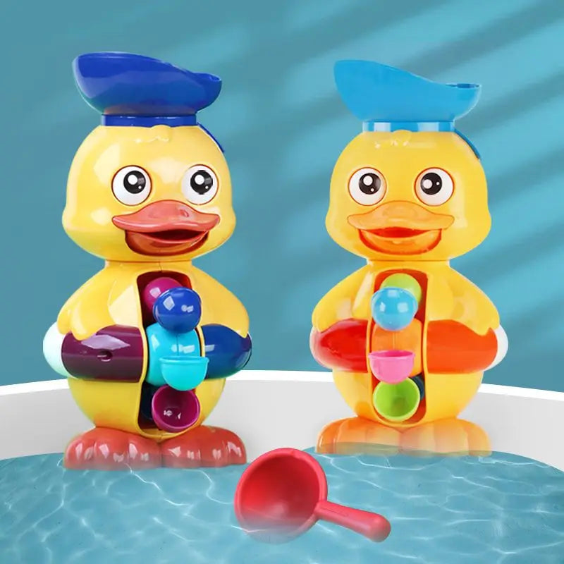 Bath Buddies⢠- Bath toys with friends - Anchors with water wheel