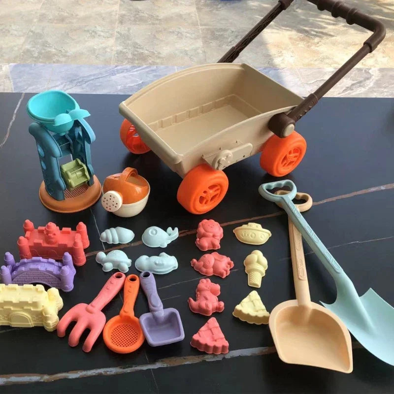 Beach Cart Set™ – Summer Activities in Sand – Beach Game Set