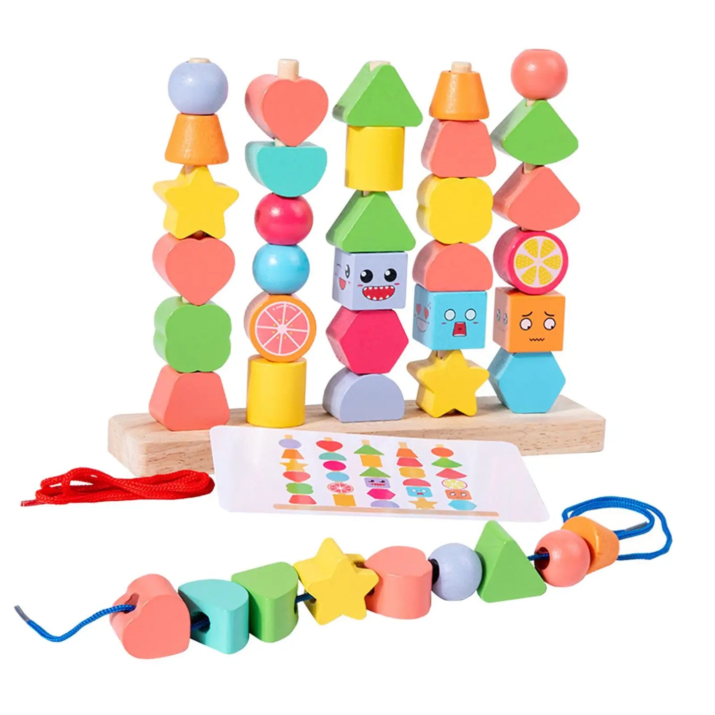 Woods™ - Creating Spatial Understanding - Wooden Blocks for Learning