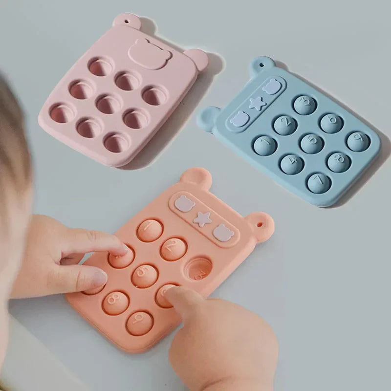 Fidget Toy™ - Bitring & Fidget Toy in 1 - Silicone Fidget Phone
