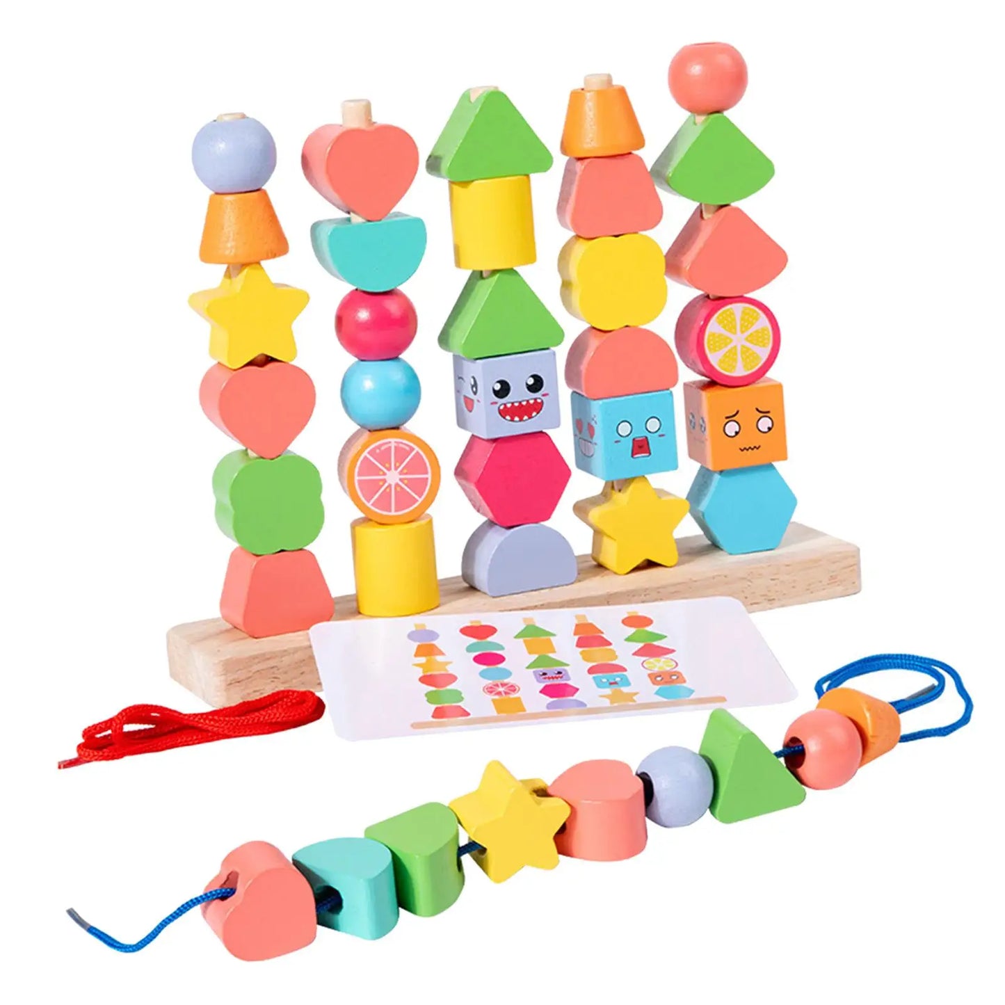 Woods™ - Creating Spatial Understanding - Wooden Blocks for Learning