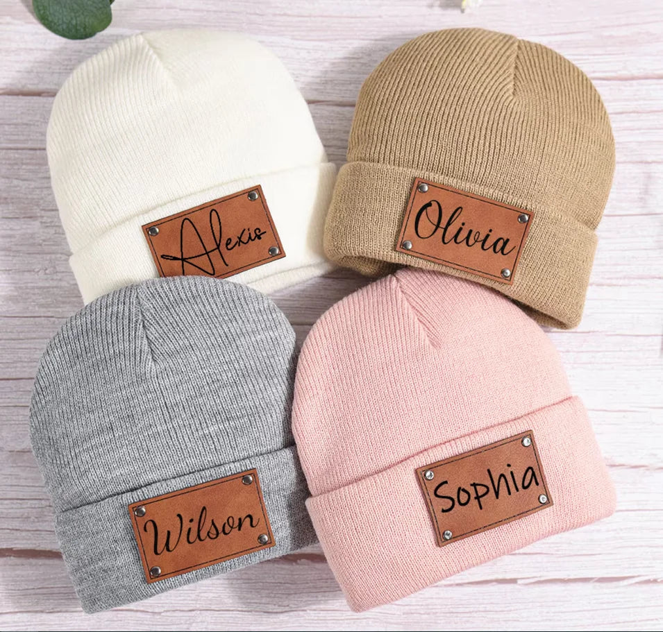 Mini Fashion™ - Custom font - Personalized beanie hat