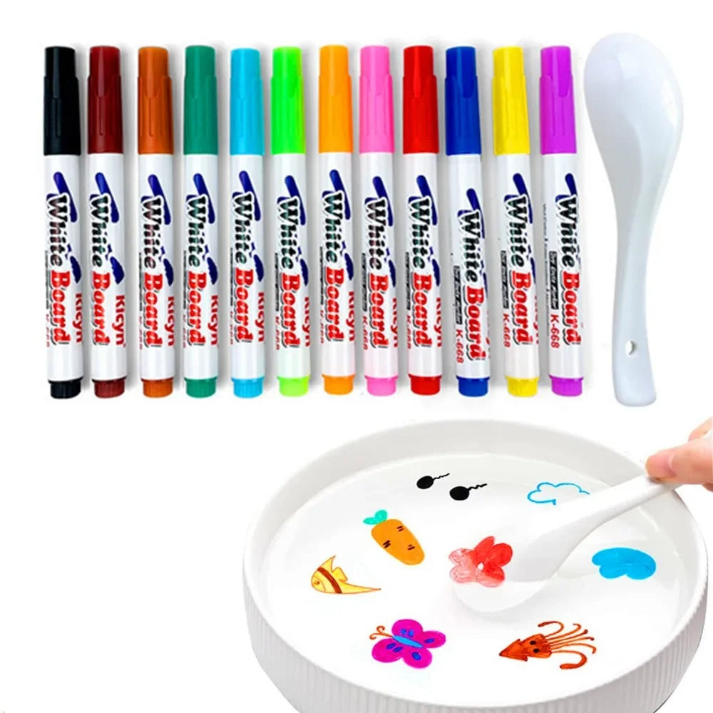 Magic Water Pen™ | Create Creative Artworks in Water - Water Painting (+ FREE Ceramic Spoon)