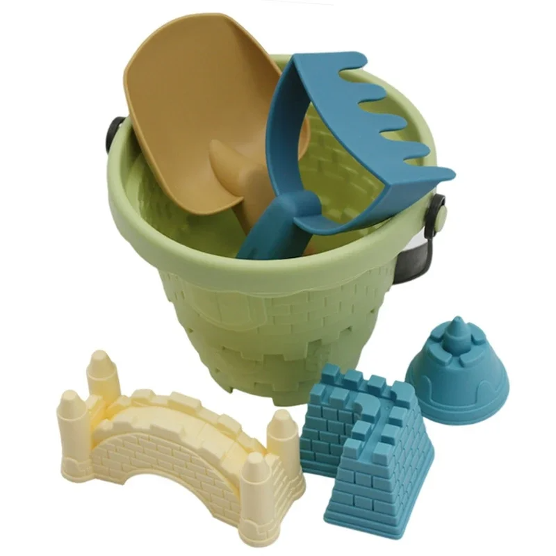 Beach Bucket Set™ – Sensory Summer Play – Beach Shovel with Accessories