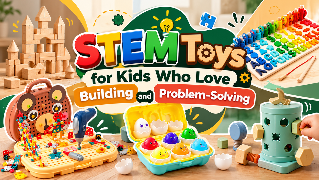 STEM Toys for Kids Who Love Building and Problem-Solving
