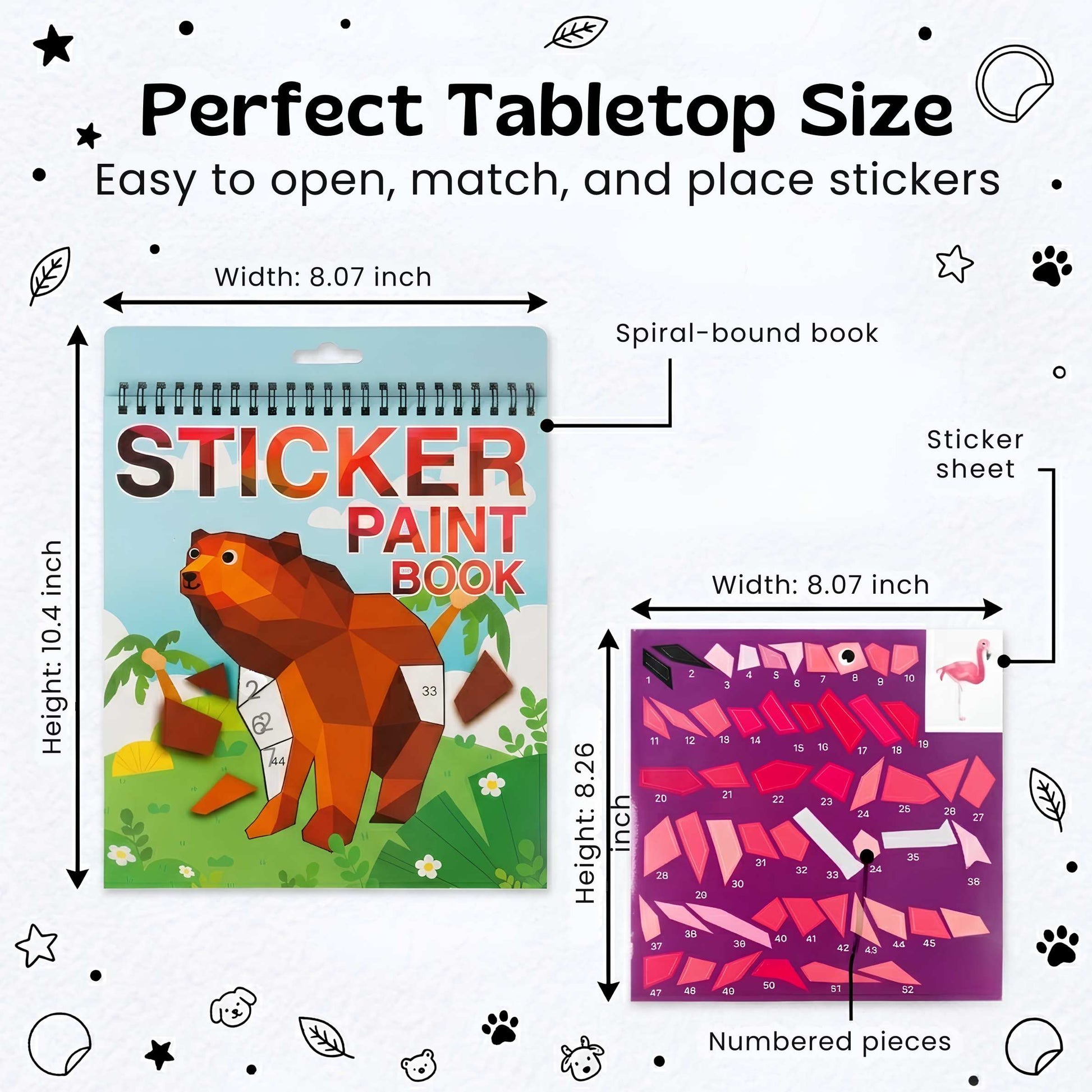StickerPaint Art Book for Creative Kids