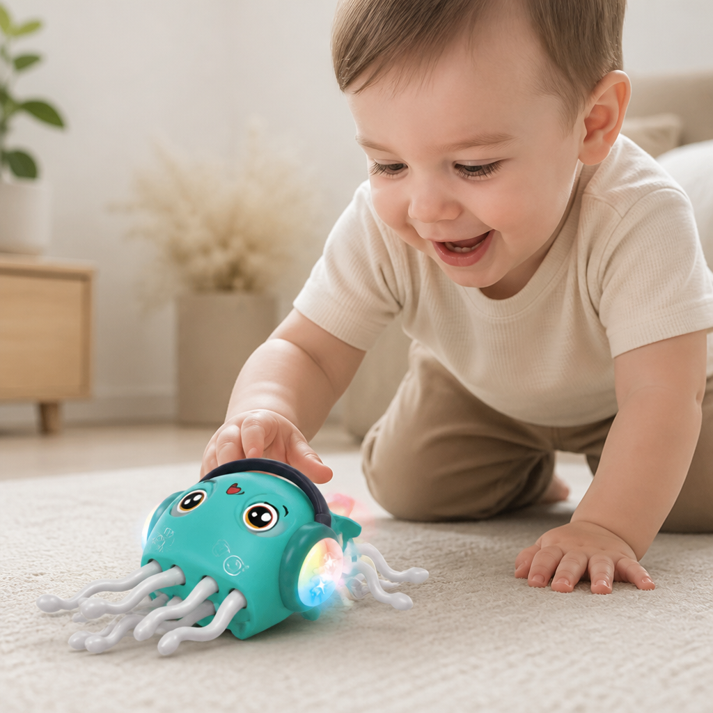 Interactive Dancing Octopus Toy