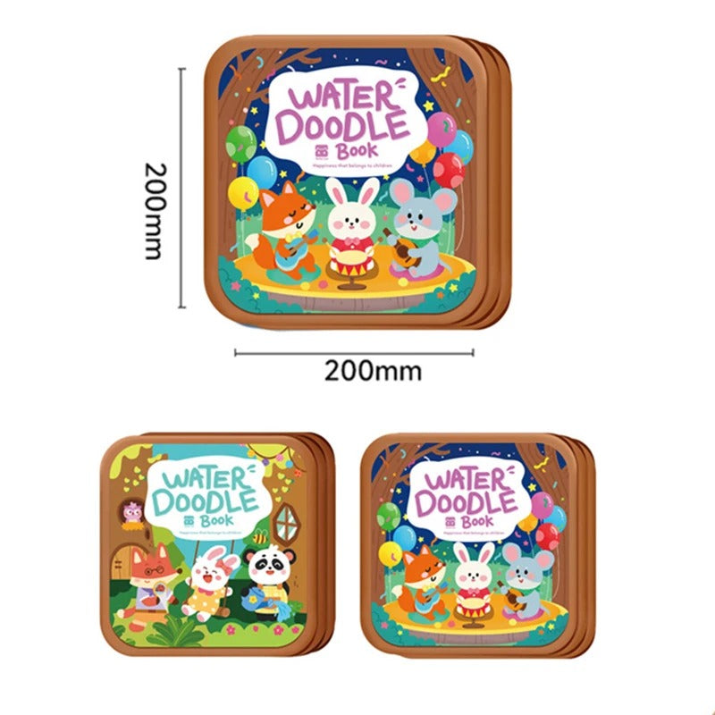 Reusable Water Drawing Book for Mess-Free Colouring