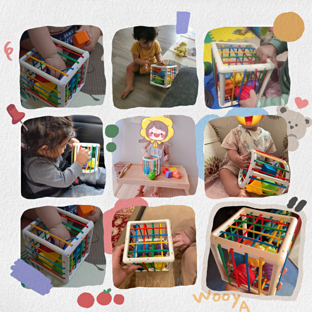 Montessori Educational Activity Box for Kids
