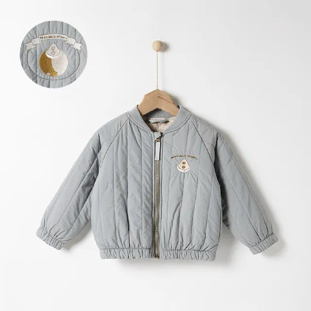 Embroidered Cotton Winter Jacket
