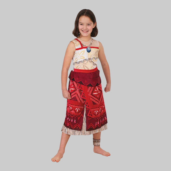 Girls Moana Adventure Princess Dress