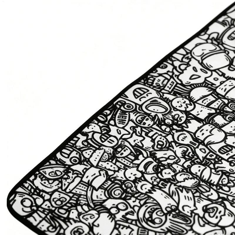 Washable colouring play mat folded for easy storage or travel
