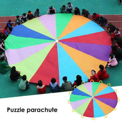 Parachute Toys For Kids Giant Parachute For Kids Equipment For Elementary School Gymnastics Equipment Outdoor Games For Kids