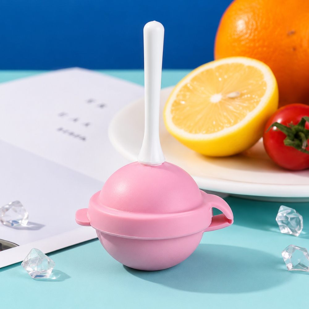 Homemade frozen treat mould set designed for easy filling