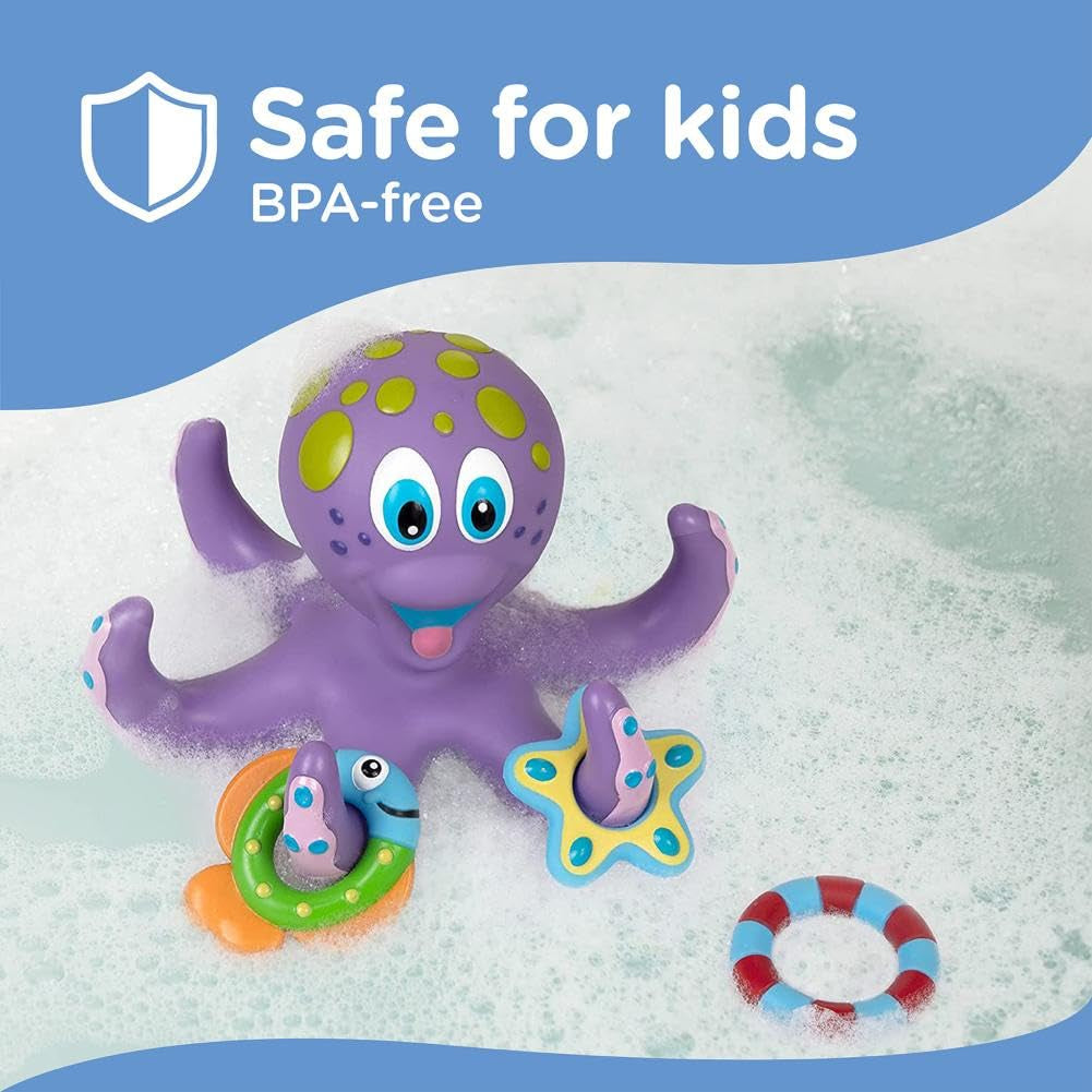 Nuby Floating Octopus Interactive Bath Toy
