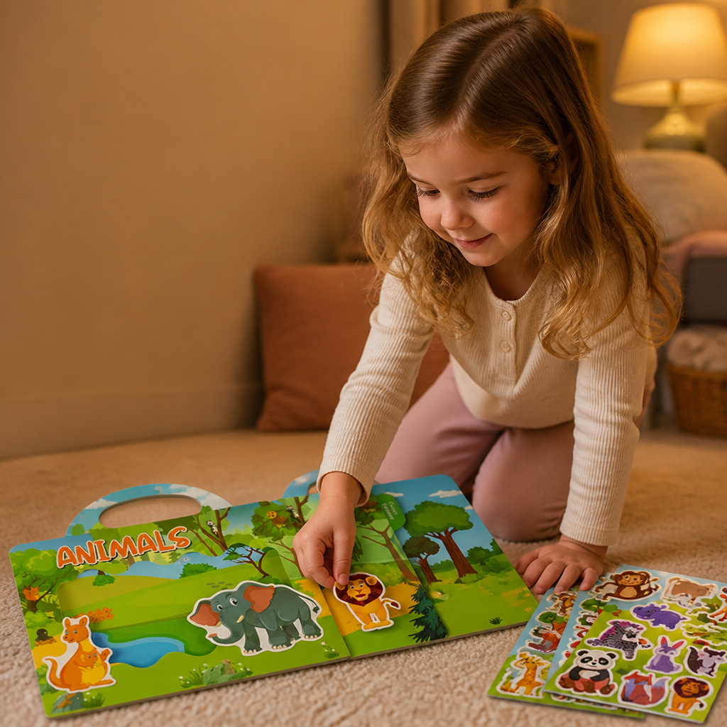 Reusable Sticker Book