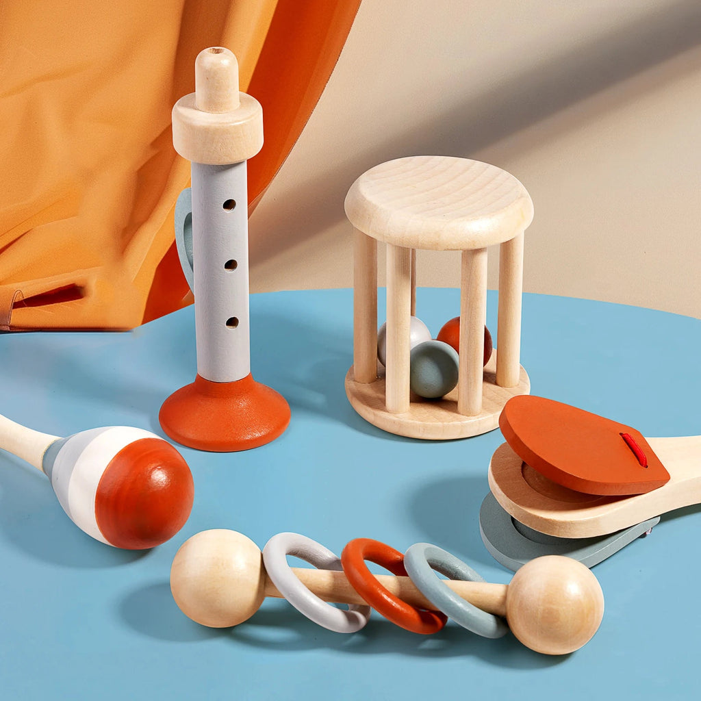 Infant Montessori Soft Sound Bell Musical Instrument