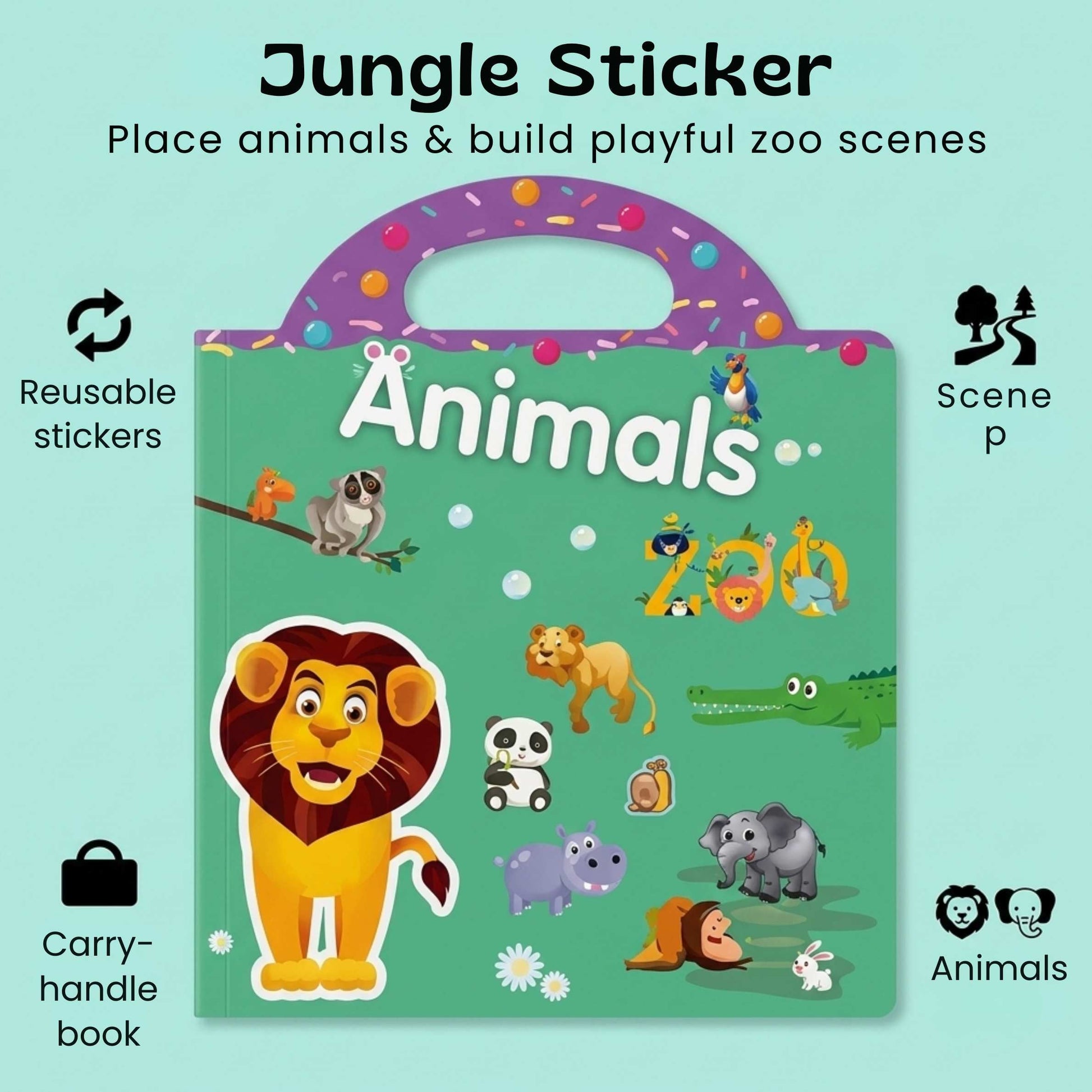 Reusable Sticker Book
