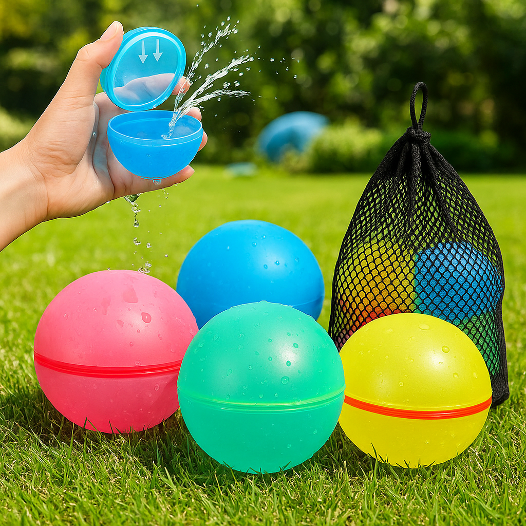 Reusable Water Balloons™ - Uppfriskande vattenskoj - Återanvändbara vattenballonger