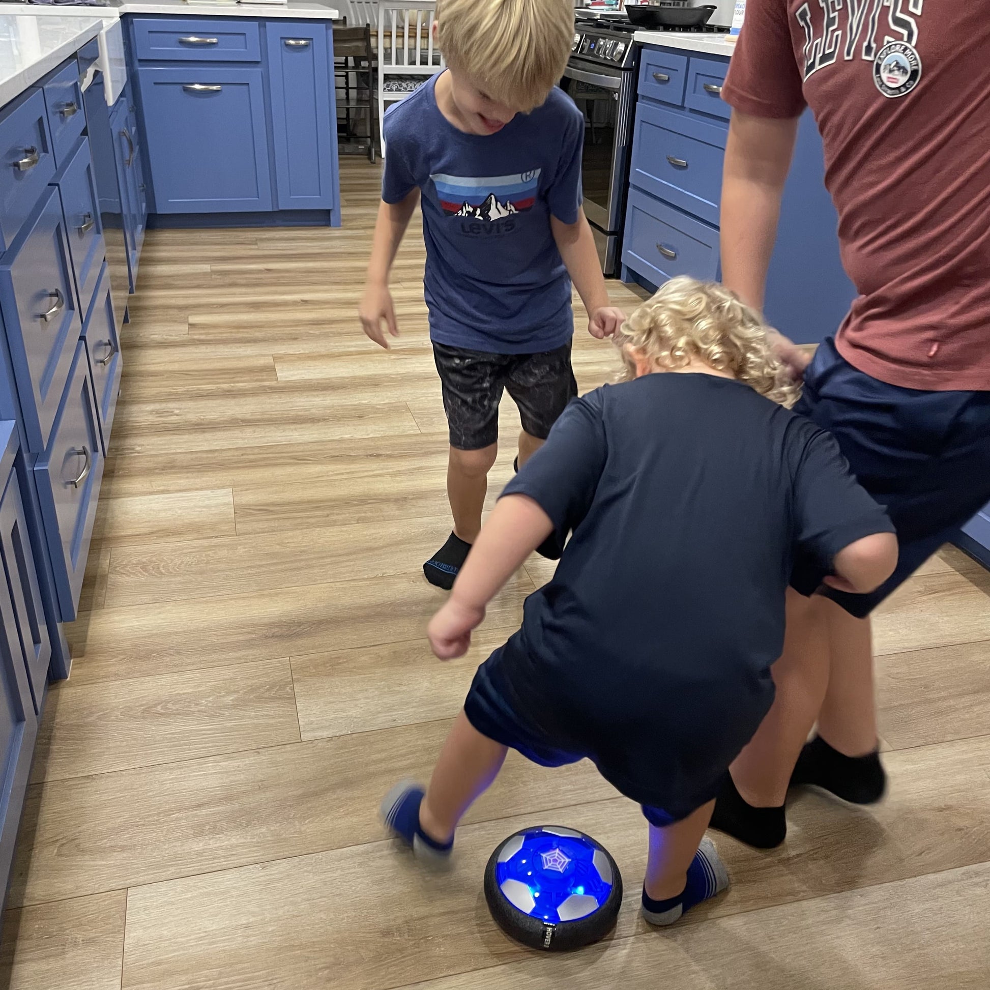 LED Light-Up Sliding Soccer Ball for Kids
