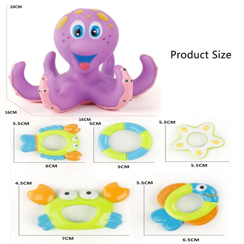 Fun Octopus Bath Toy for Kids