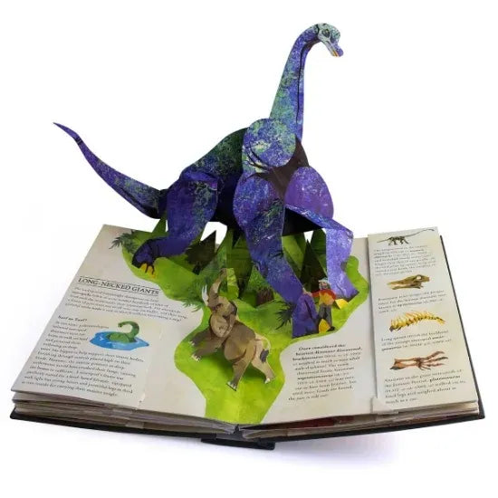 3D Pop-Up Dinosaur and Ancient Sea Monster Book for Kids